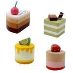 اسباب بازی کاپ کیک لوکس چوبی